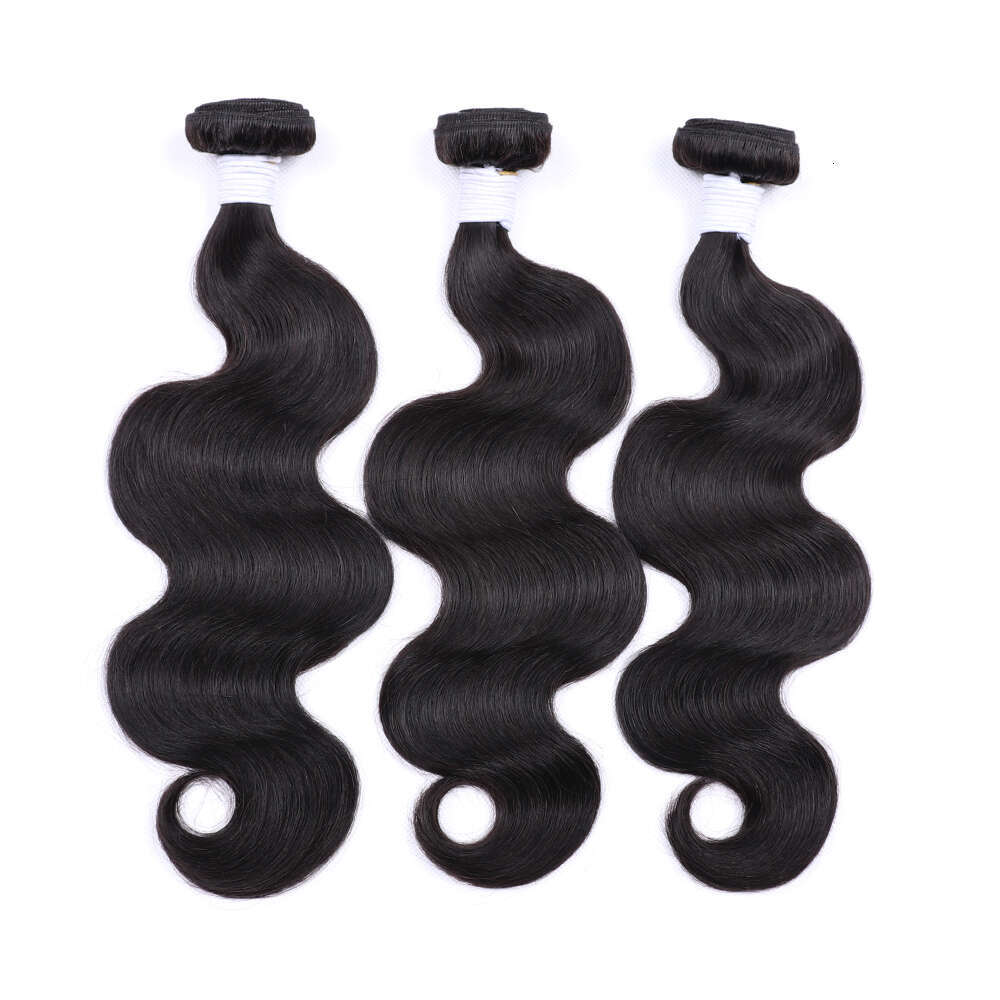 36 Inch Body Wave Weave 12 A Brazilian Natural Color 100% Remy Human Hair Extension 1 3 4 Bundles Weft