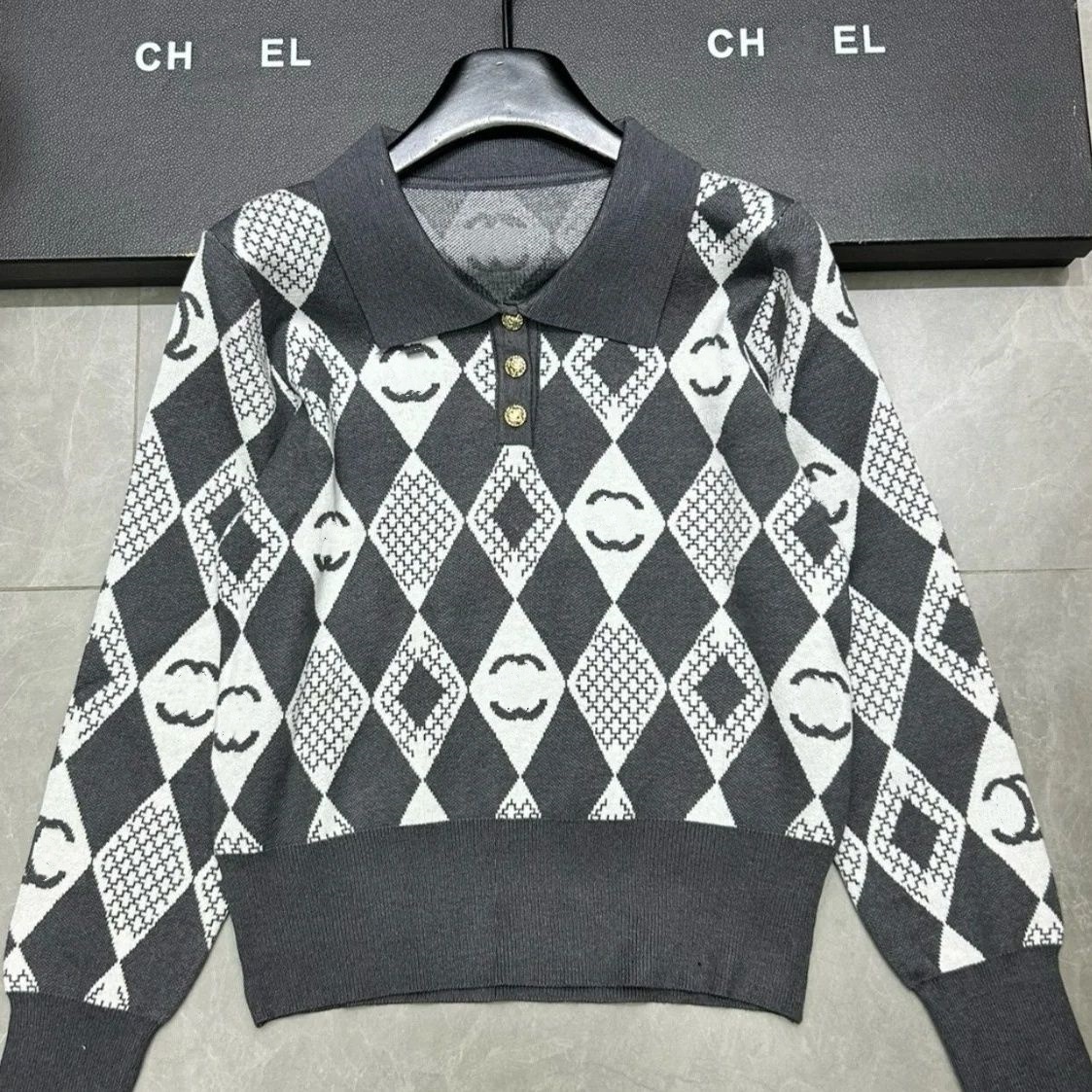 Designer Sweaters Luxury brand Cashmere Knitted Sweaters for Women brand Designer Embroidered Cardigans for Fall and Winter Sweaters