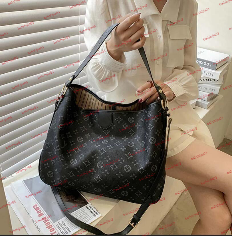 Onthego Tote Bags Designer Handbags Womens Corssbody Messenger Bags Purse Tote Satchel Embossing Vintage Designer Shoulder Bags dhagte M66055