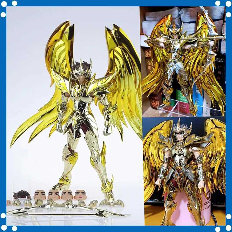 Action Toy Figures RH Model Saint Seiya Myth Cloth EX Sagittarius Aiolos SOG/Soul of God Gold Knights of the Zodiac Action Figure Model toys T240