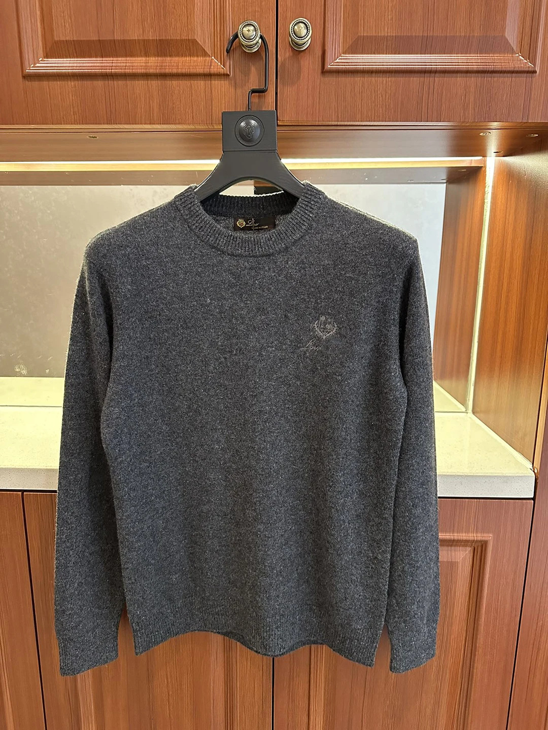 BLLIYOSS Men New Base Single Wool Yarn Wear Round Neck Business Casual Basic End Spun Sweater High Quality Old Money Europe
