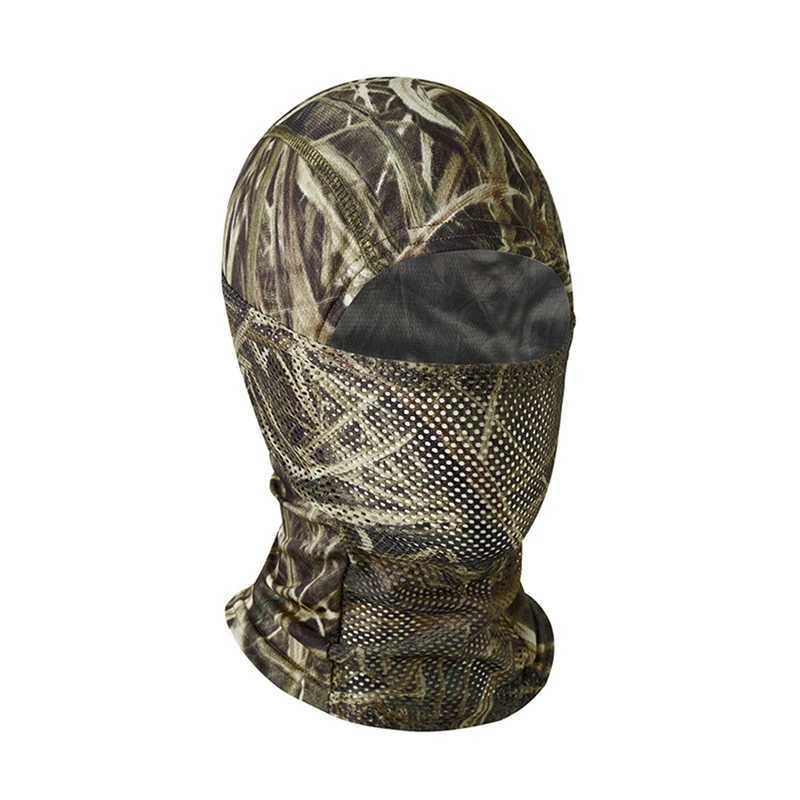 Camouflage Balaclava Hat Cycling Full Face Mask Outdoor Sports Hunting Hiking Ski Mask motorcycle Helmet Inner CapW250512