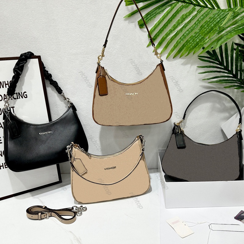 Designer Teri hobo bags Underarm Small Handbags Women Shoulder Bag Half-moon ladies Baguette Purse Chain Strap Croissant bags