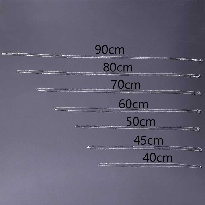 40-90 cm Long O Chain Stainless Steel Necklace For Women Men Accessories Handmade Link Chain Fashion Choker Male Jewelry MakingX241122