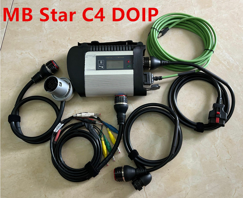 MB SD Connect C4 Star Diagnosis Tool DOIP With WiFi 2023.09 Plus X220T I5 8G Diagnostic Controller Tablet PC