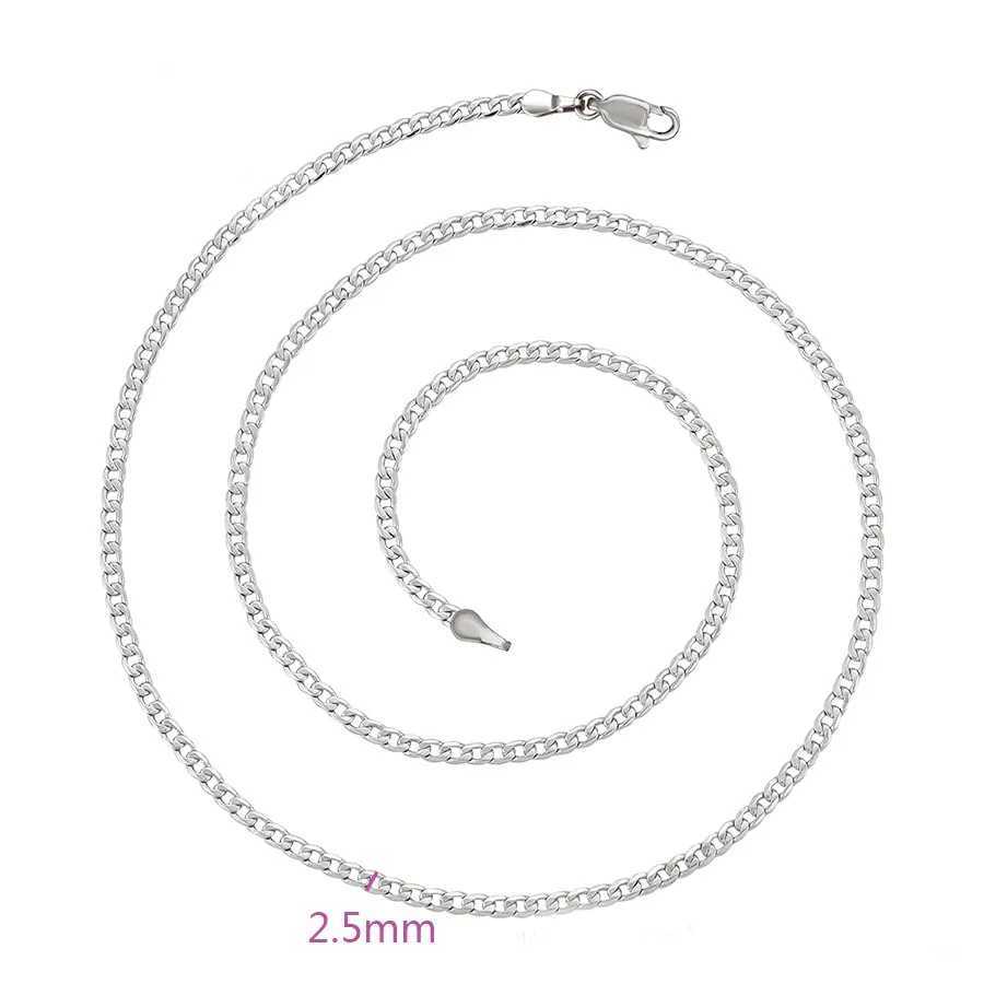 MxGxFam Figaro Tiny NK Chain Necklace For Women Men 14 K Light / 18 K / White Gold Plated Fashion XP JewelryX241123