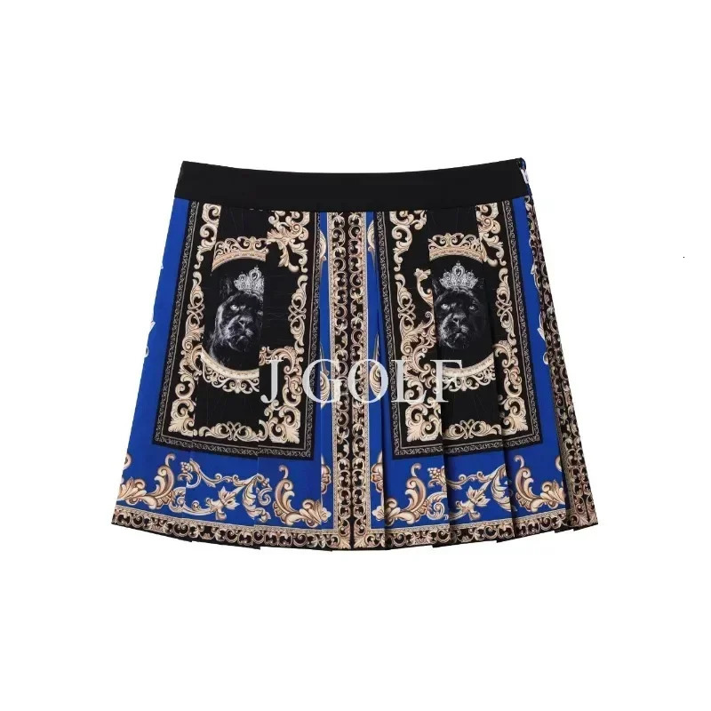 Golf Womens High-end Pleated Short Skirt with Zippered Skirt Pants GOLF 240422