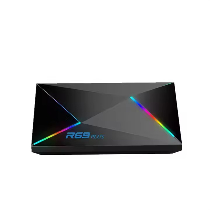 R69 Plus Android 14 Smart TV Box Allwinner H728 BT5.0 1000M 8K HD USB3.0 4G32G /64G WiFi6 Set Top Box Media Player