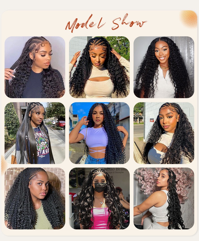 New bulk Hair Bulks hair jerry curly European and American fashion Hair Extensions