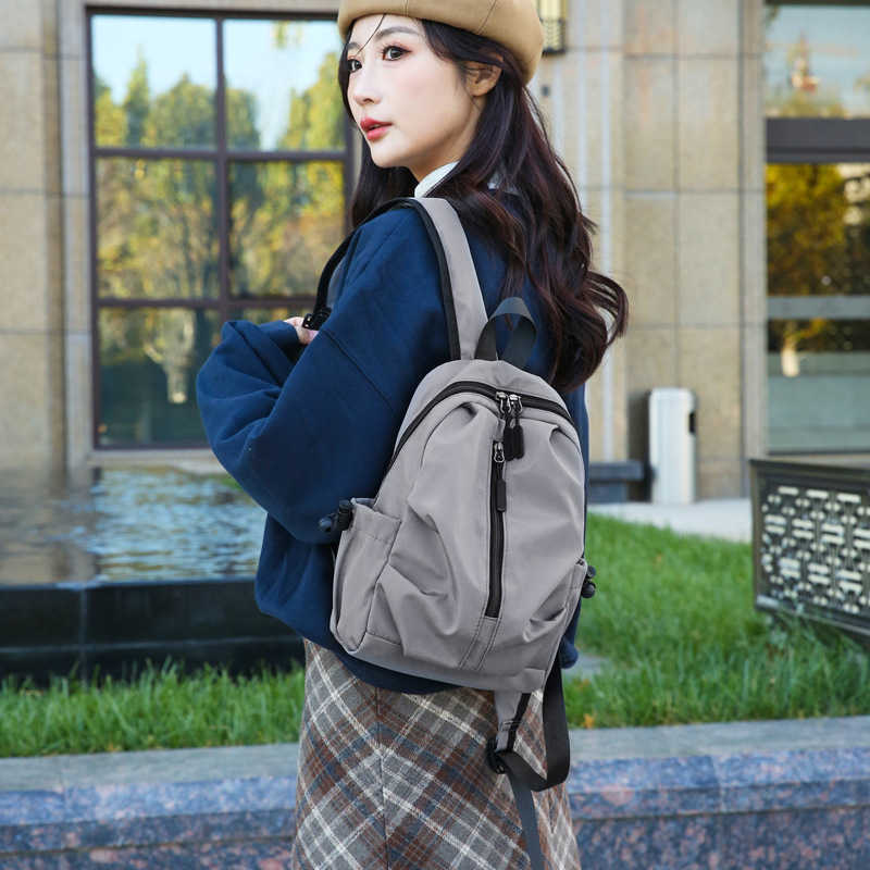 Backpack for Girls 2024 New Trendy High School Junior High School Student Backpack Casual Versatile Elementary School Student Backpack 241121