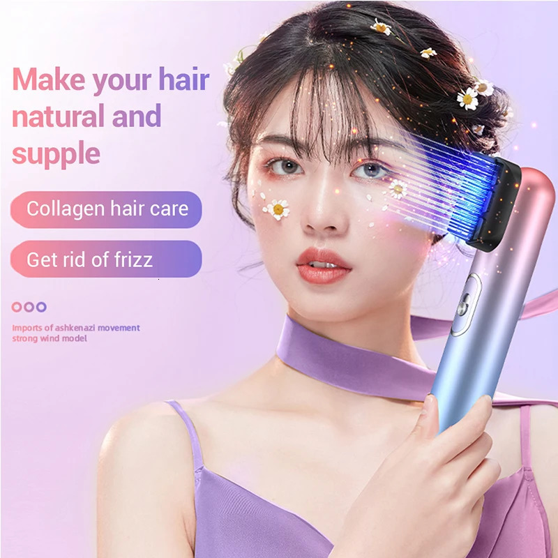 Mini Portable Hair Dryer 3 Gear Cold Warm Wind Thermostatic Professional 240412