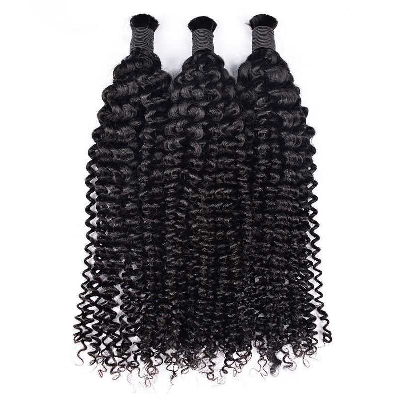 New bulk Hair Bulks hair jerry curly European and American fashion Hair Extensions