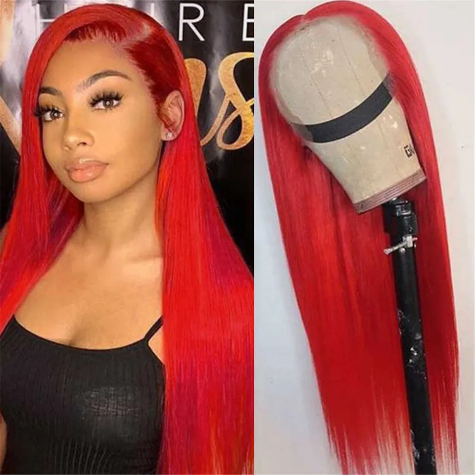 30 Inch Highlight Wigs Human Hair Hd Lace Frontal Wig Glueless Preplucked Blonde Wig Colored Bone Straight Lace Front Wigs Synthetic Wholesale Hair Pr