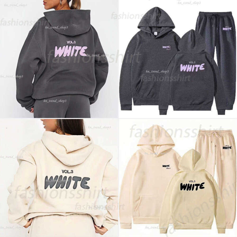 Womens Hoodies Sweatshirts Womens Hoodies Sweatshirts designer Autumn winter fox hoodies for men women white twopiece printed clothes student trend brand raglan h