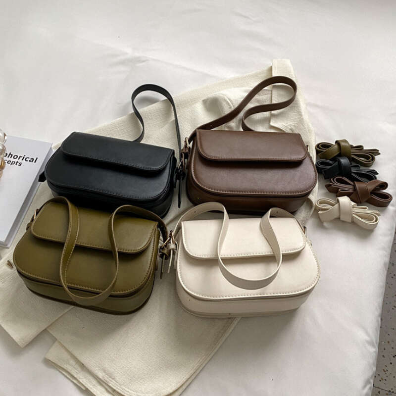 Advanced Texture Retro Small Saddle Women 2025 New Popular All-Match Messenger Fashion Underarm Bags Square Sg Bag
