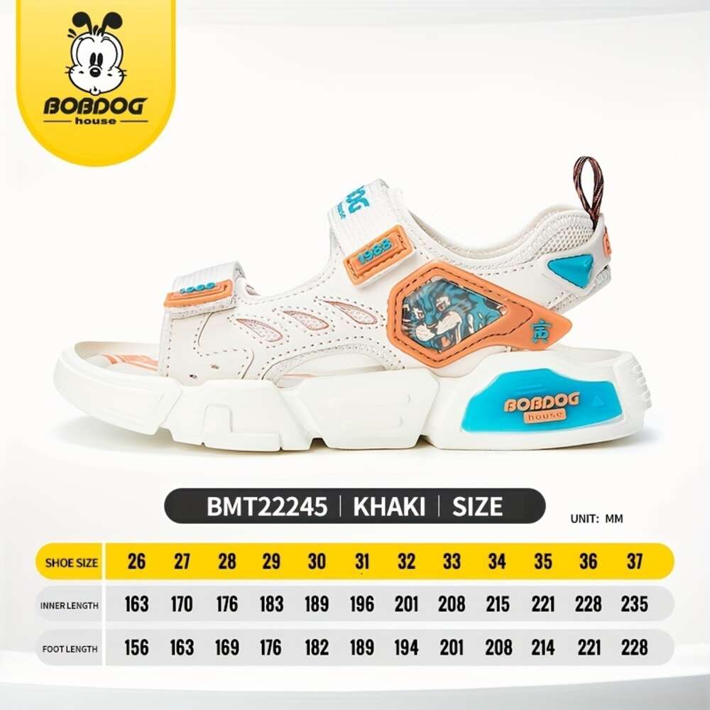 BOBDOG House Unisex Kid's Adorable Solid Colour Open Toe Sandals Comfy Durable Beach Water Shoes for Boy's & Girl's Outdoor Activities 