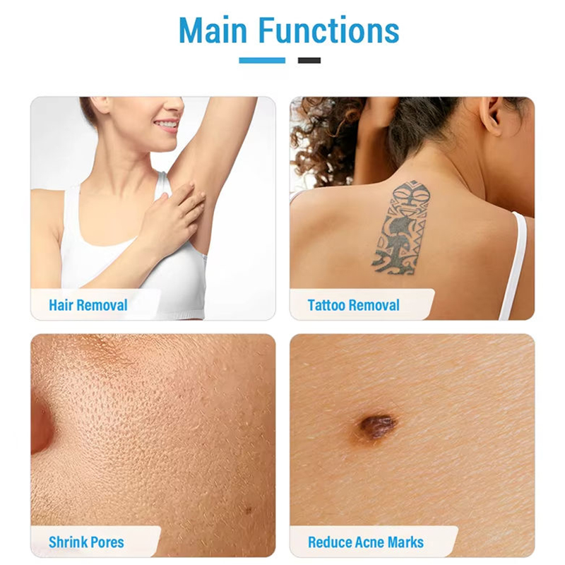 Laser Best Selling Picoslaser For Hair And Tattoo Removal Diode Laser Nd Yag Acne Moles Remove Picossecond