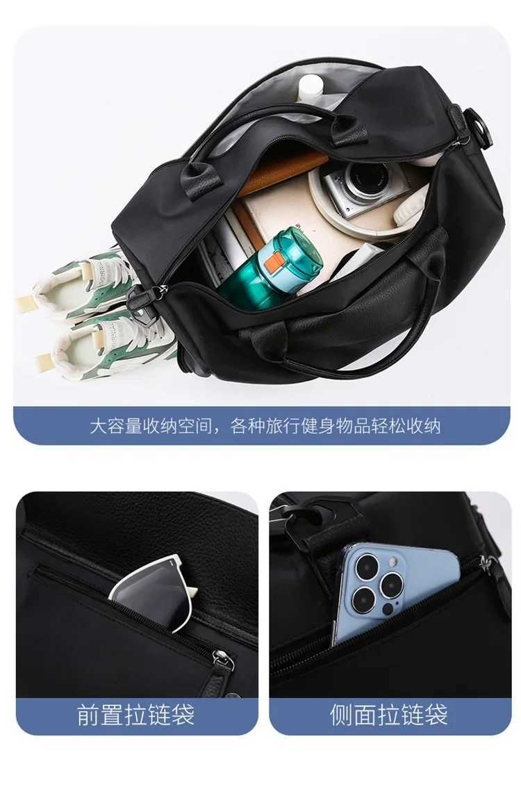 Casual Weekend Bag Suiase Fitness Gym bag Dry Wet for Yoga Women Training Tas Travel Sac De Sport Outdoor Swim Storage Bags XJ241122