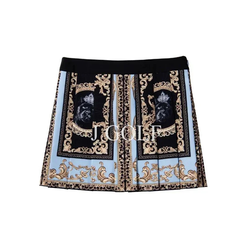 Golf Womens High-end Pleated Short Skirt with Zippered Skirt Pants GOLF 240422
