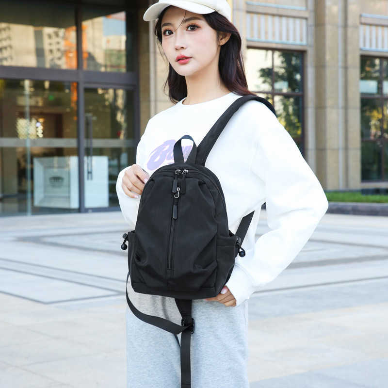 Backpack for Girls 2024 New Trendy High School Junior High School Student Backpack Casual Versatile Elementary School Student Backpack 241121