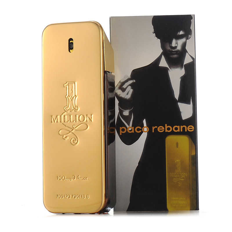 Fragrance Million Gold Brick Men's Perfume Lasting fragrance Tree fragrance 100ml Q241123
