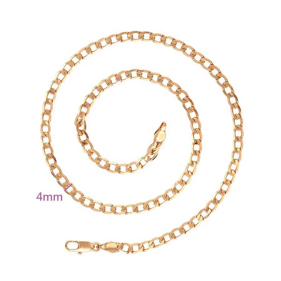 MxGxFam Figaro Tiny NK Chain Necklace For Women Men 14 K Light / 18 K / White Gold Plated Fashion XP JewelryX241123