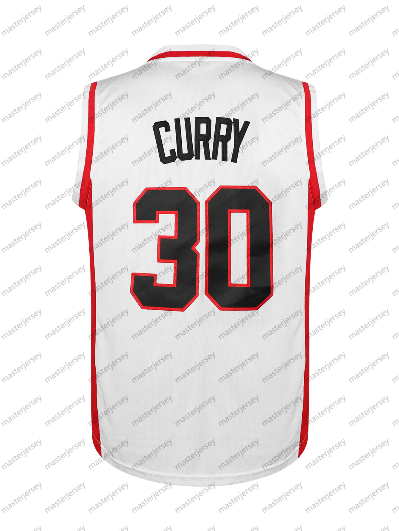 DAVIDSON #30 Curry Men's Basketball Jersey Sweatshirt - Embroidered Movie Mesh Letters & Numbers, Crew Neck Sleeveless Training Vest, Loose Fit A