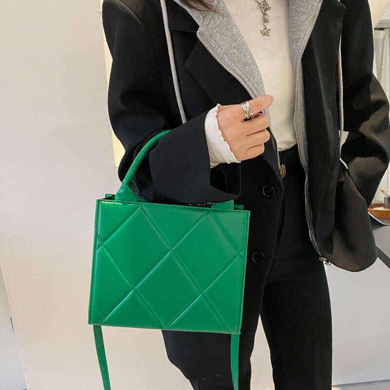 Casual Large Capacity Ladies Handbags Top-handle Fashion Plaid Crossbody Shoulder Bags For Women Gift