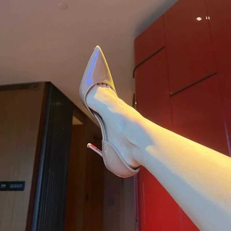 Sexy Red Bottom High H Womens Text Pump Stiletto High Heels Text Niglub Pr Party Shoes Zapatos De Mujer Y250319