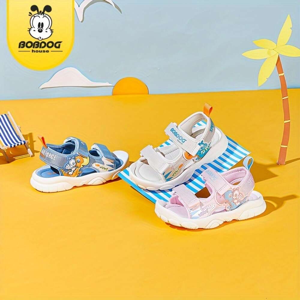 BOBDOG House Unisex Kid's Open Toe Breathable Sandals Comfy Durable Beach Water Shoes Summer BJ22663