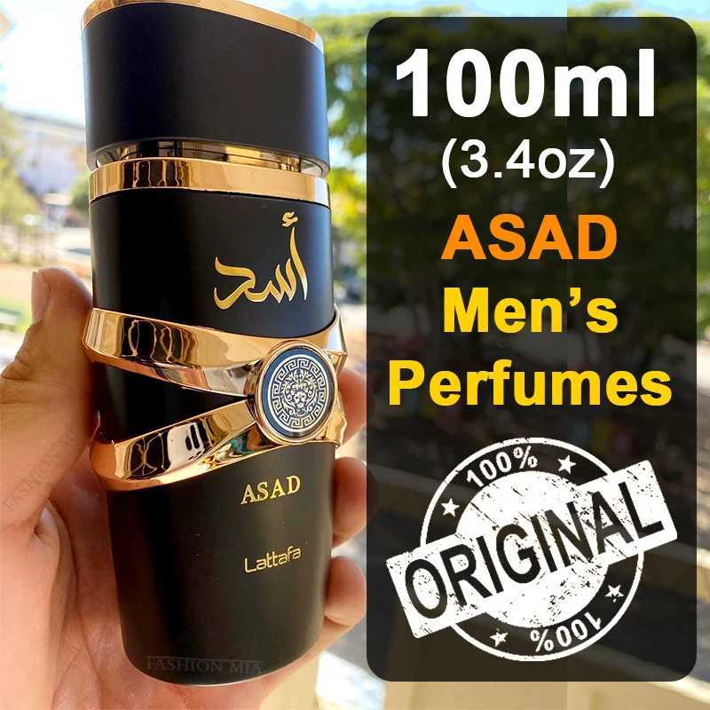Original Asad Mens Perfume 100ml Arabia High Quality Luxurious Long Lasting Yara Moi Perfumes for Men Women Christmas GiftXJ241123