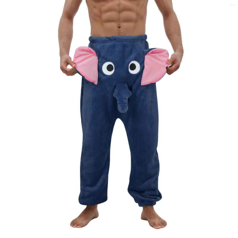 A Funny Elephant Novelty Shorts Humorous Underwear Prank For Men Animal Themed Trousers Clothing