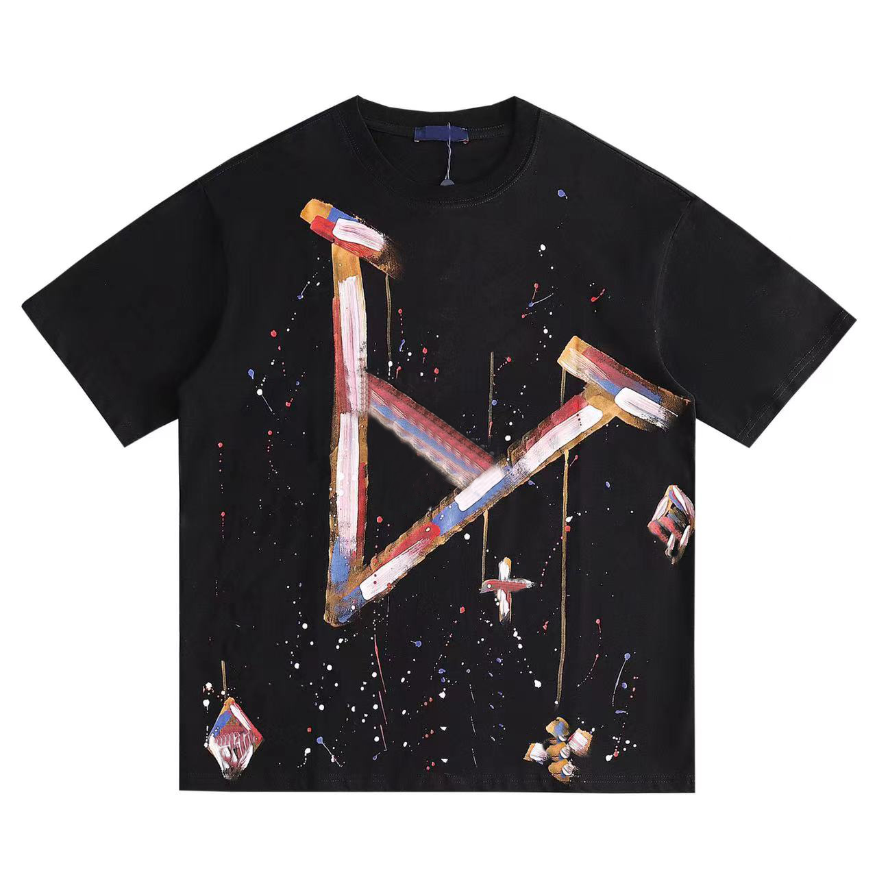 2024 Famous Summer Men and Women Designer T Shirts Loose Slim Fashion Brand Tops Casual Shirts Letter Print Luxury Clothing Street Short