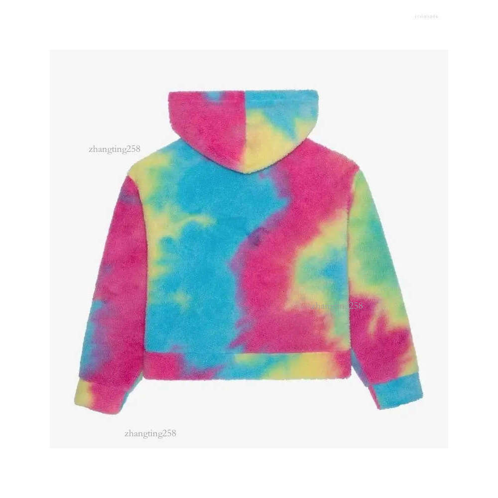 Women's Hoodies Personality Street Fashion Lazy Loose Tie Dye Hoodie Unisex Hooded Sweatshirt Casual Clothing I Am Kenough