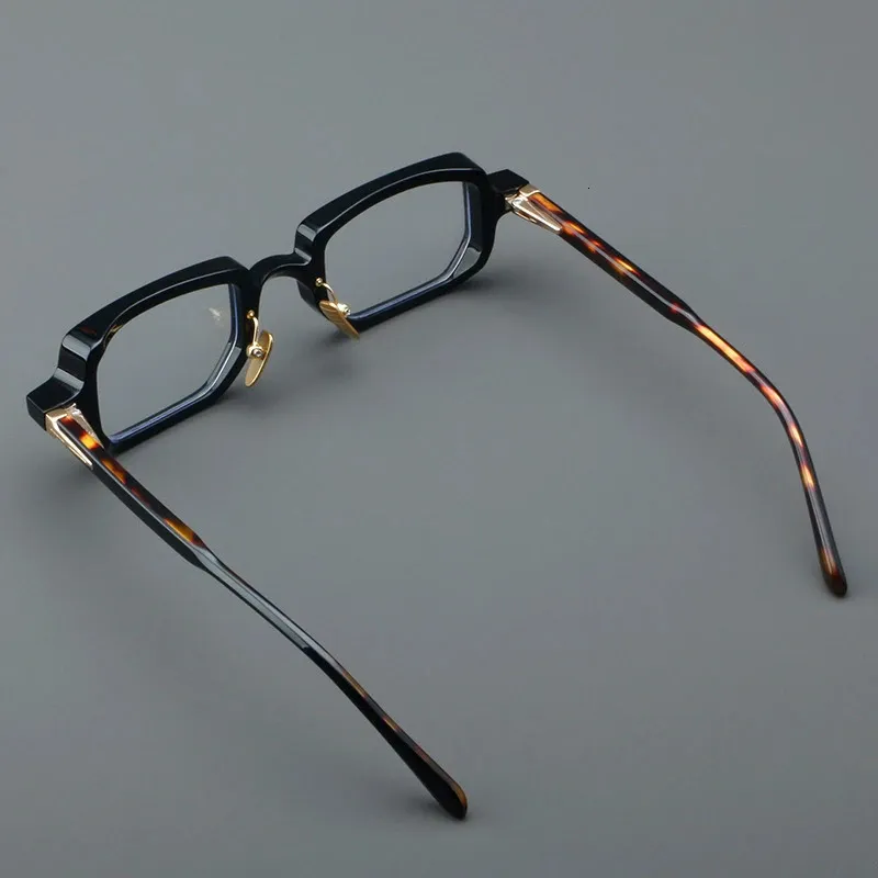 Sunglasses Frames Personalized Fashion Thick Square High-Quality Eyeglass Frame Men's Optical Prescription Anti Blue Light Glasses Free shipping