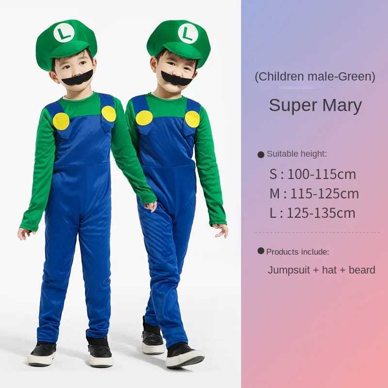 Anime Festival cosplay costumes parents childrens character performances childrens Mario costumes super Mario costumes W241122