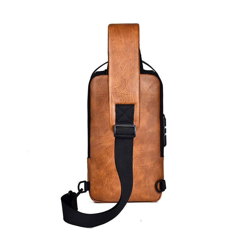 Men Sg Backpack Cross body Shoulder Chest with USB Charge Port Anti-theft Travel Motorcycle Rider Male Side Messenger Bag