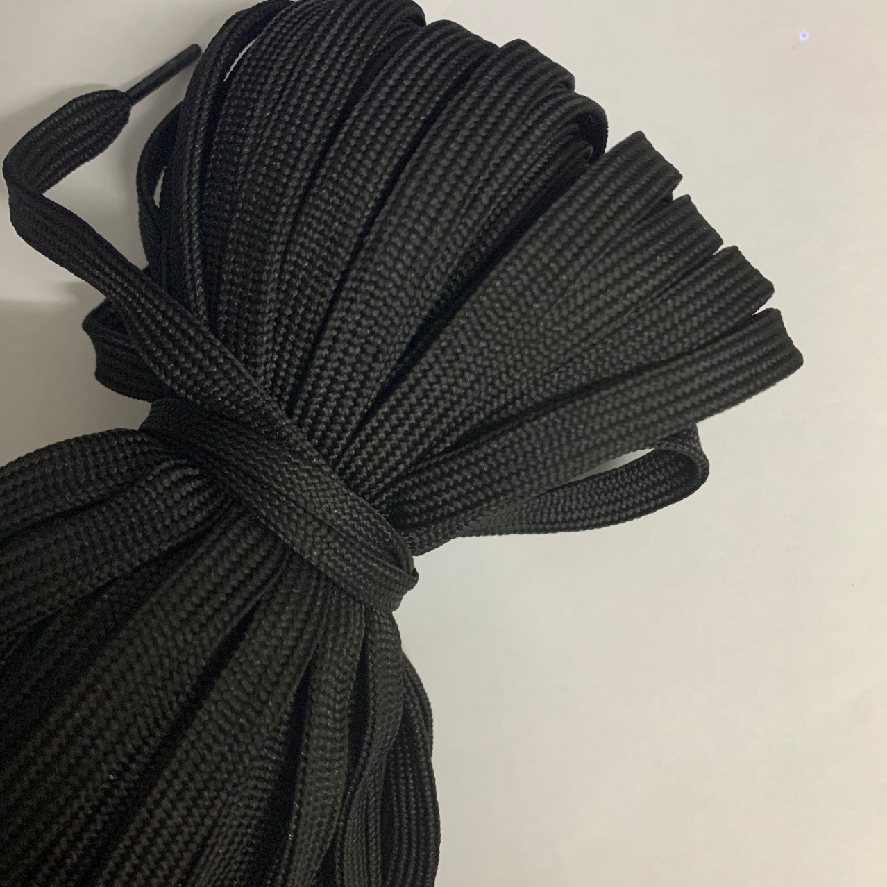 Black and White LacesBlack Flat Shoe LacesWhite Flat Shoe LacesWholesale Shoe Accessories w3iW#