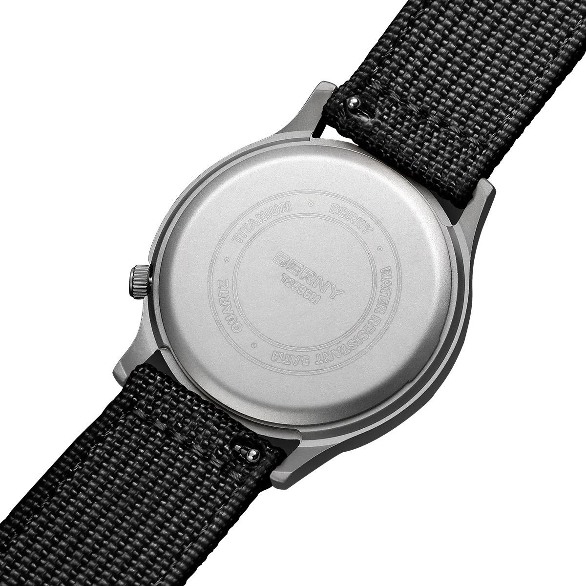 BERNY Men Wristwatch Japanese Quartz Movement Sapphire Glass Super Luminous 5Bar Outdoor Casual Sport Field Pilot Watch 240419