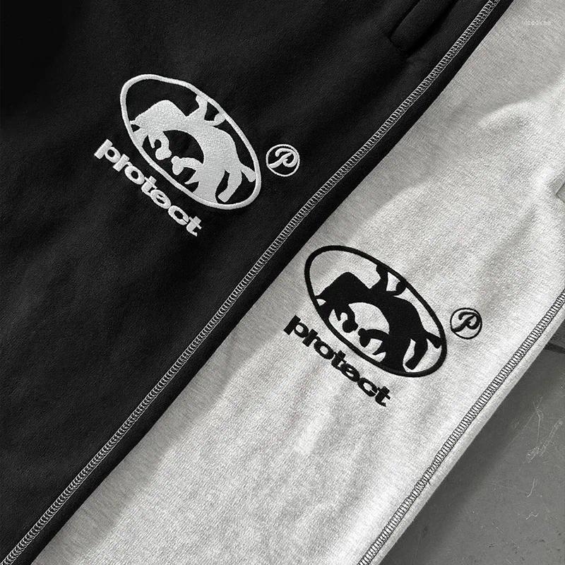 Men's Pants Y2K Streetwear Sweatpants Men Women Harajuku Letter Embroidery Baggy Casual Hip Hop Jogging Cotton Sport Trousers