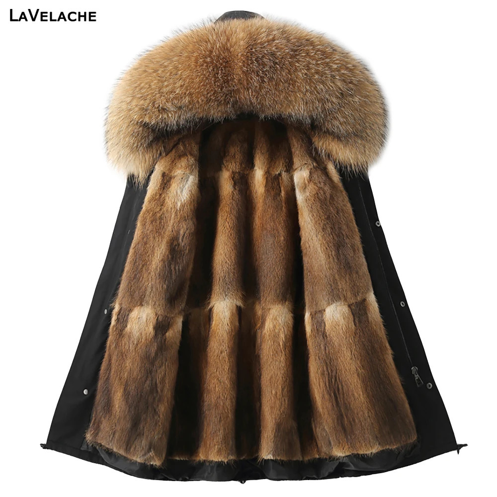 Real Mink Fur Jacket Mens Parka Winter Coat Thick Warm Short Natural Fur Mens Coat 241122