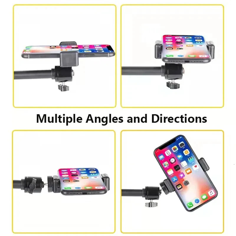 with Ring Tripod Light Table Tabletop Shooting Stand Tripods Mobile Phone Holder Boom Arm for Nail Art Pography 240418 top s
