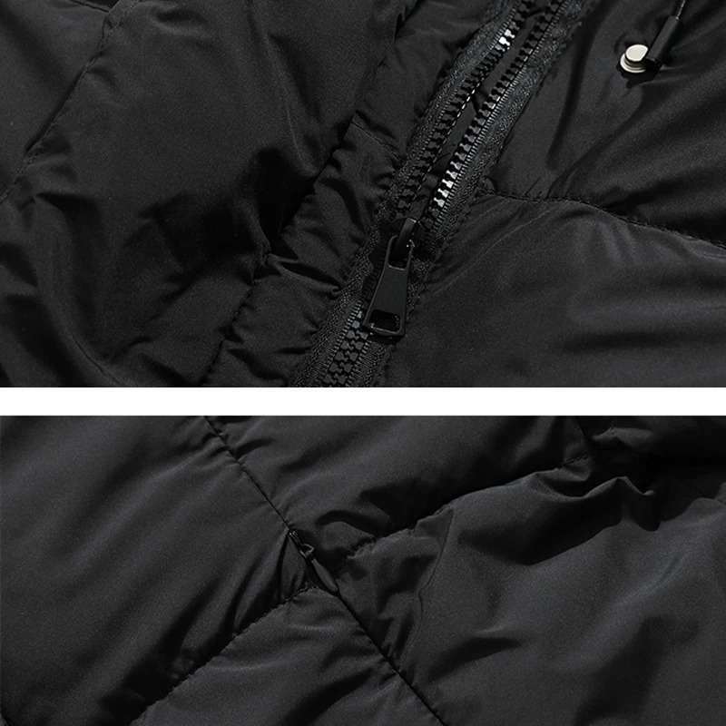 Fall Winter Coat Women Cropped Parkas with Hooded Warm Casual Oversized Loose Jacket Puffer Fashion Streetwear Coats 241120