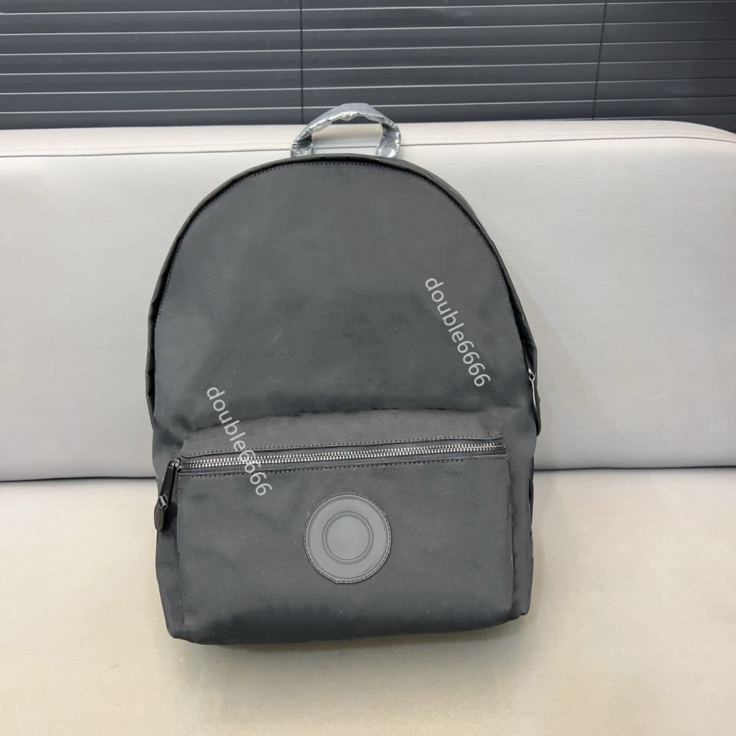 The famous fashion brand's exclusive logo jacquard backpack leather nylon men's travel backpack messenger bag crossbody shoulderbag travel bag Book bag briefcase