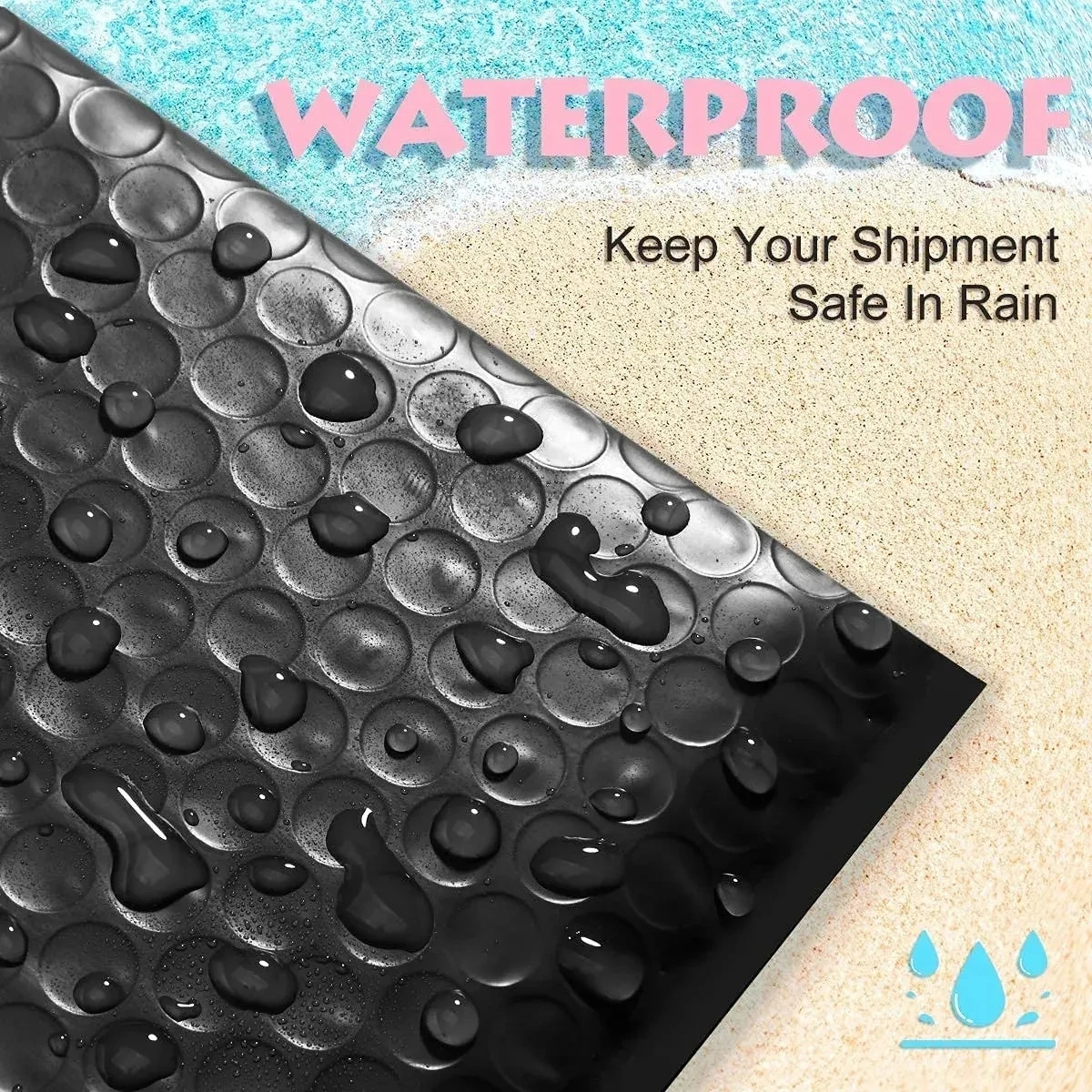 100 black bubble wrap envelopes mail envelopes plastic green envelopes for transportation self sealing bubble bag filling 241121