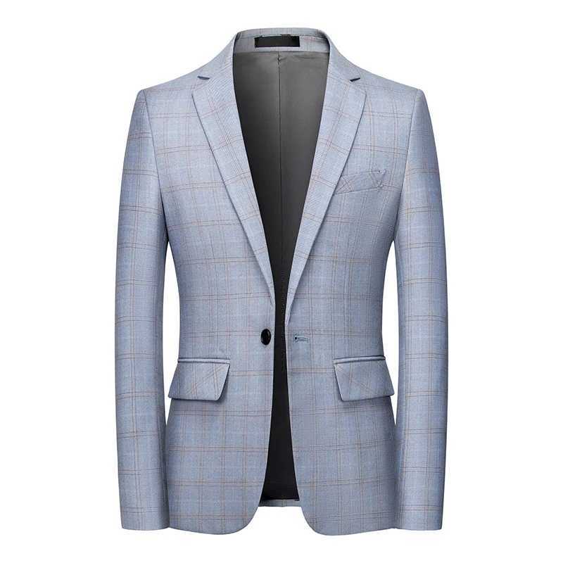 202 new spring/summer casual mens plain sports jacket cotton ultra-thin UK set Blaser Masculino mens jacket sports jacket S-6XL W241123