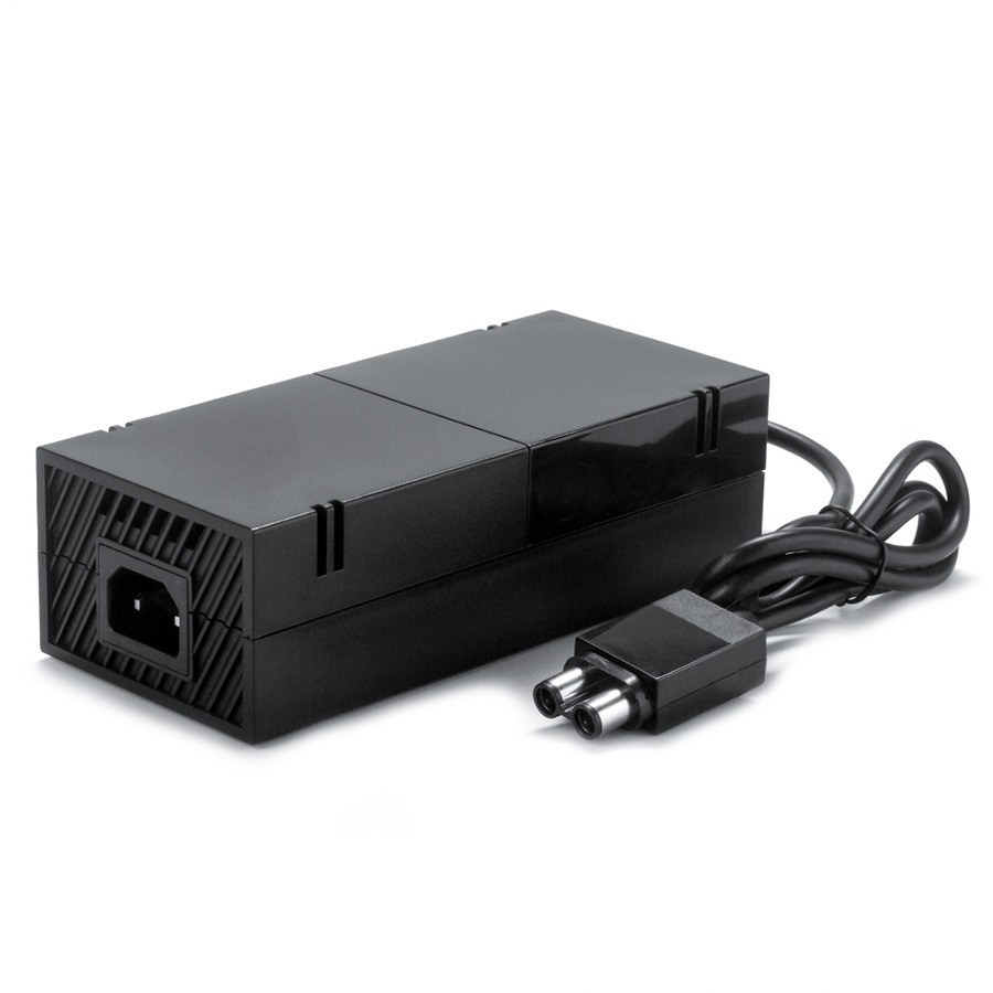 Replacement AC Adapter Charger for Xbox one 12V 17.9A Adapter Power Supply Brick with Power Cord Built in Silent Fan with box package