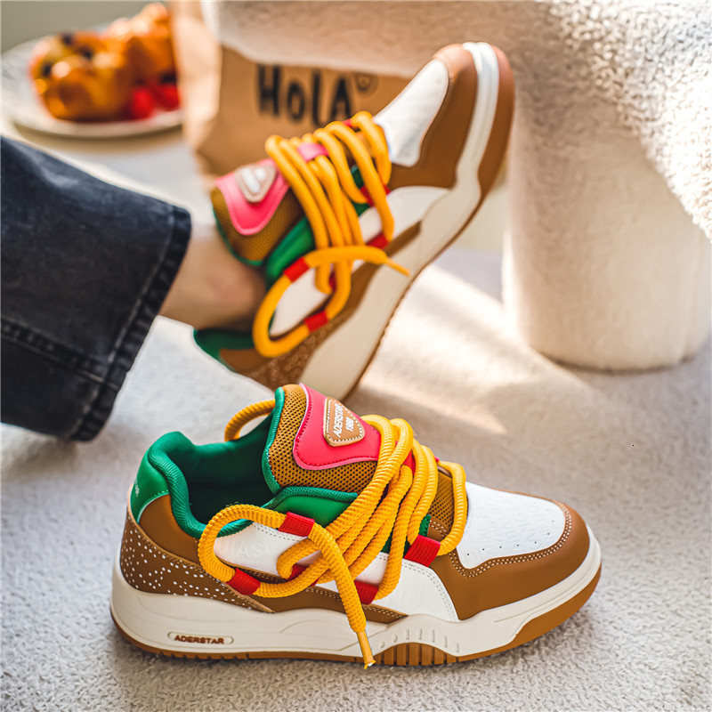 New Hamburg sneakers original skateboarding men's casual sports street hip-hop men's fashionable skateboarding shoes designer casual shoes