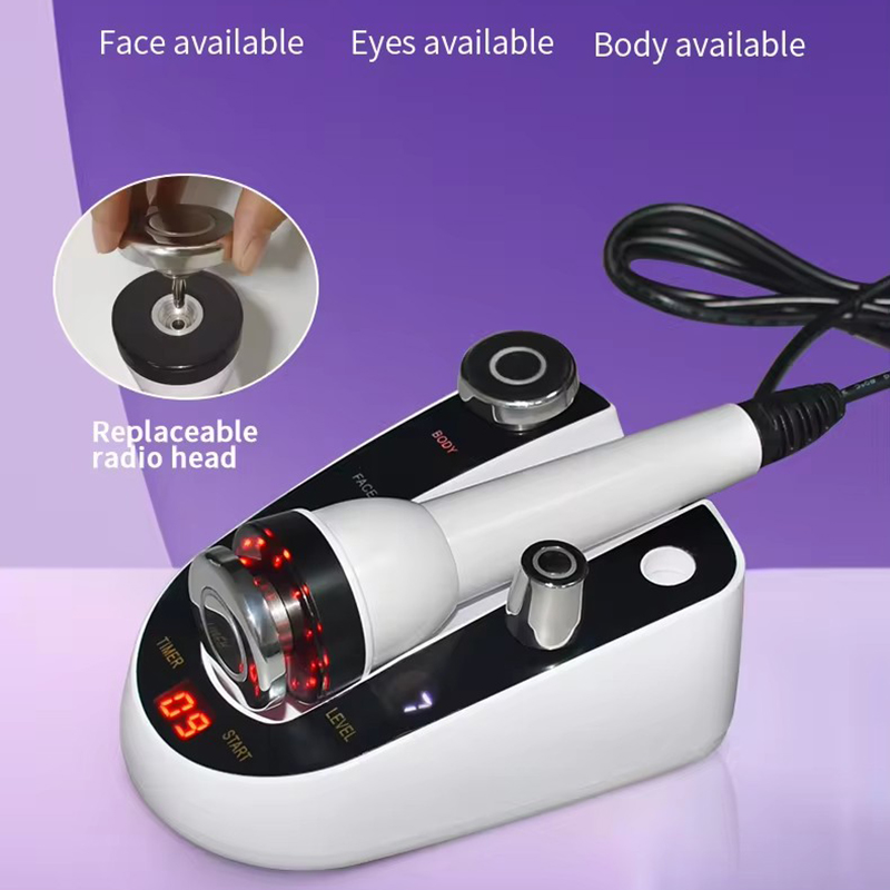 Portable 3-IN-1 RF Tripolar Face&Eye&Body Radio Frequency Skin Lifting Body Slimming Machine Neck Wrinkle Double Chin Removal V-Line Skin Care Rejuven