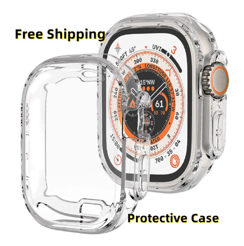 For watch Ultra 2 9 45mm 49mm Smart Watch Series S8 S9 Smartwatch sport watches strap box Protective cover case free shipping